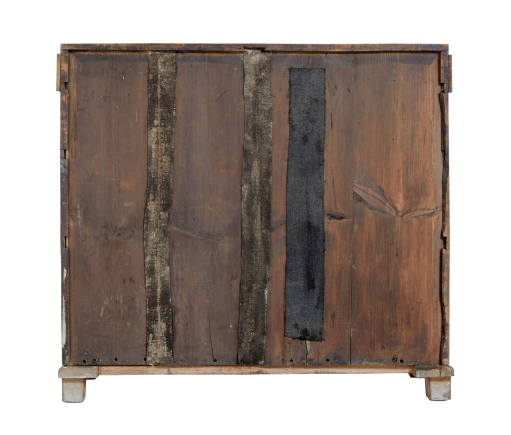 19th Century Biedermeier Birch Chest of Drawers — image 3