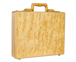 Mid 20th Century Birch Briefcase by Amiet — thumbnail 1