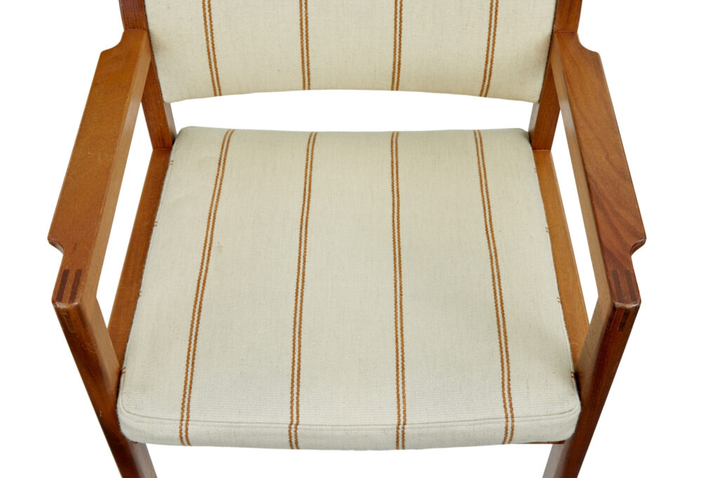 Set of 8 Danish Armchairs by Christian Hvidt for Soborg Modelfabrik — image 3