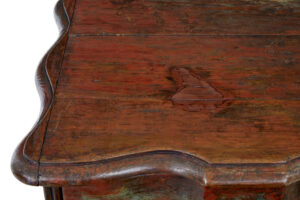 Mid 18th Century Danish Pine Painted Chest of Drawers — thumbnail 9