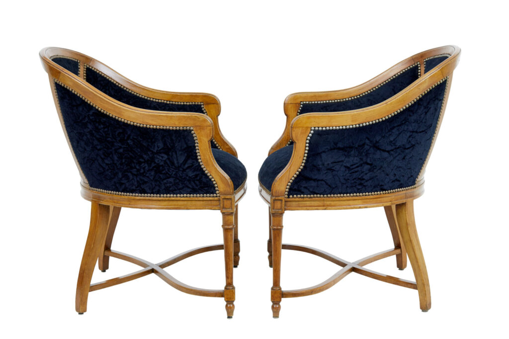 Pair of Early 20th Century Lounge Chairs — image 7