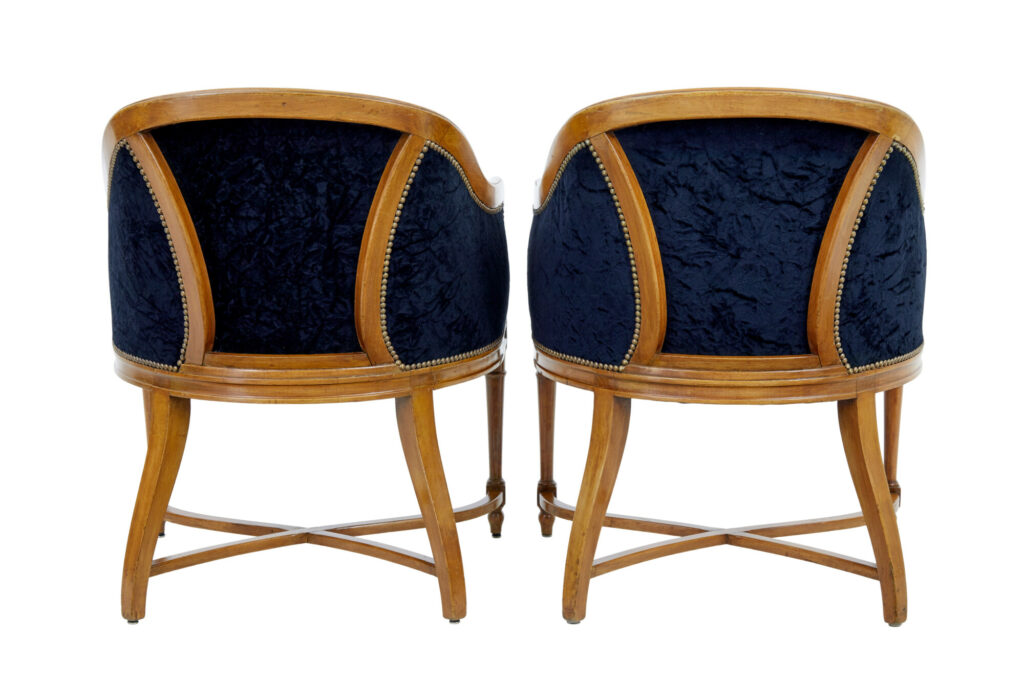 Pair of Early 20th Century Lounge Chairs — image 6