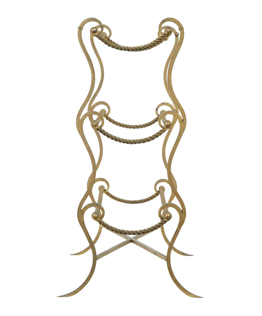 1960’s  Decorative Metalwork Towel Rail — image 5