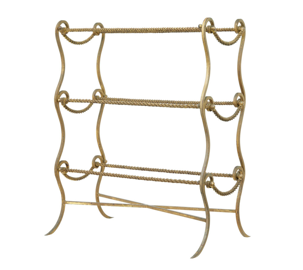 1960’s  DECORATIVE METALWORK TOWEL RAIL