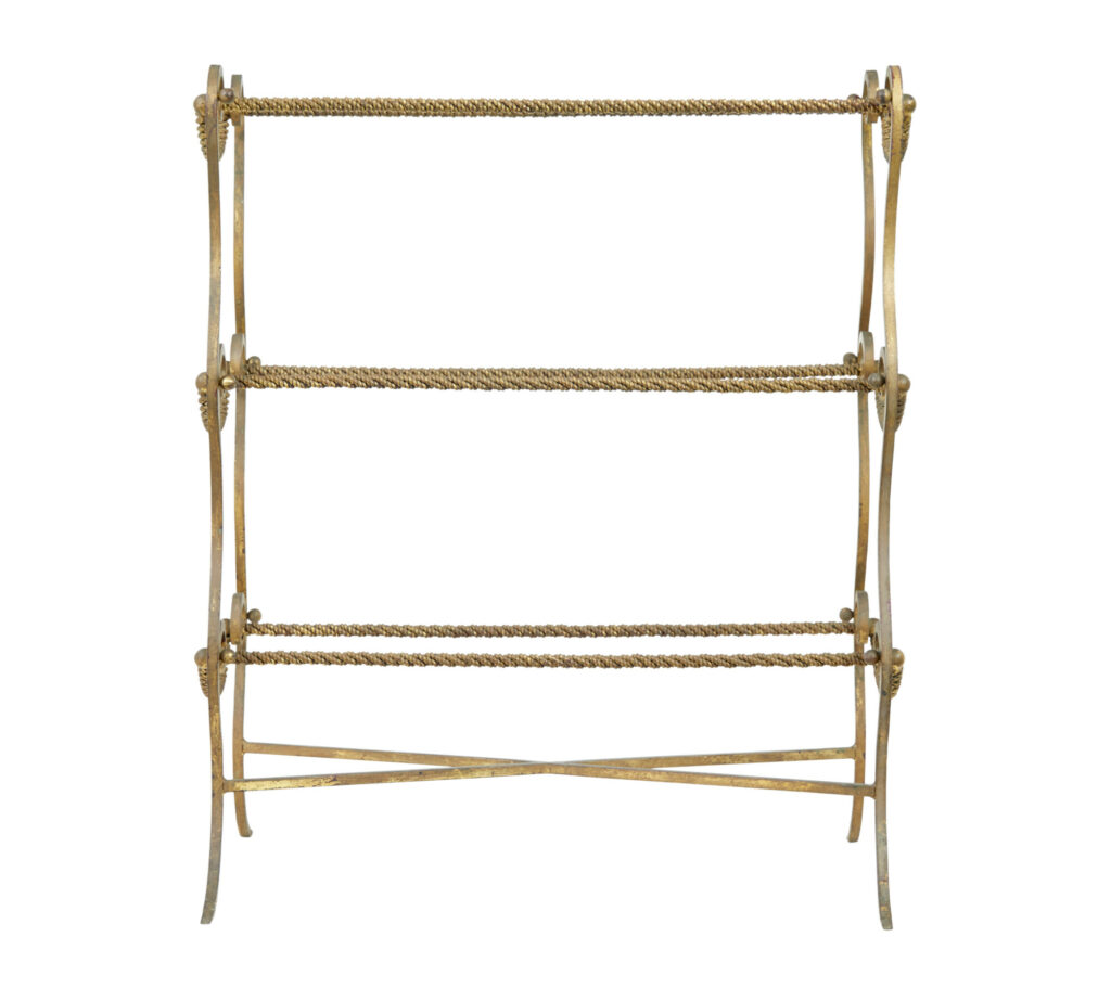 1960’s  Decorative Metalwork Towel Rail — image 6