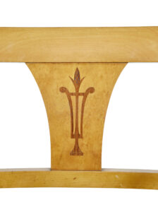 Set of 10 Art Deco Swedish Birch Dining Armchairs — thumbnail 3