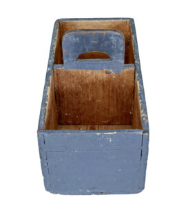 19th Century Painted Pine Scandinavian Bread Box — thumbnail 2