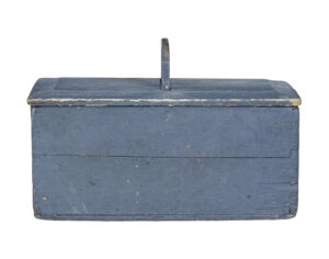 19th Century Painted Pine Scandinavian Bread Box — thumbnail 5