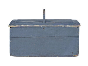 19th Century Painted Pine Scandinavian Bread Box — thumbnail 6