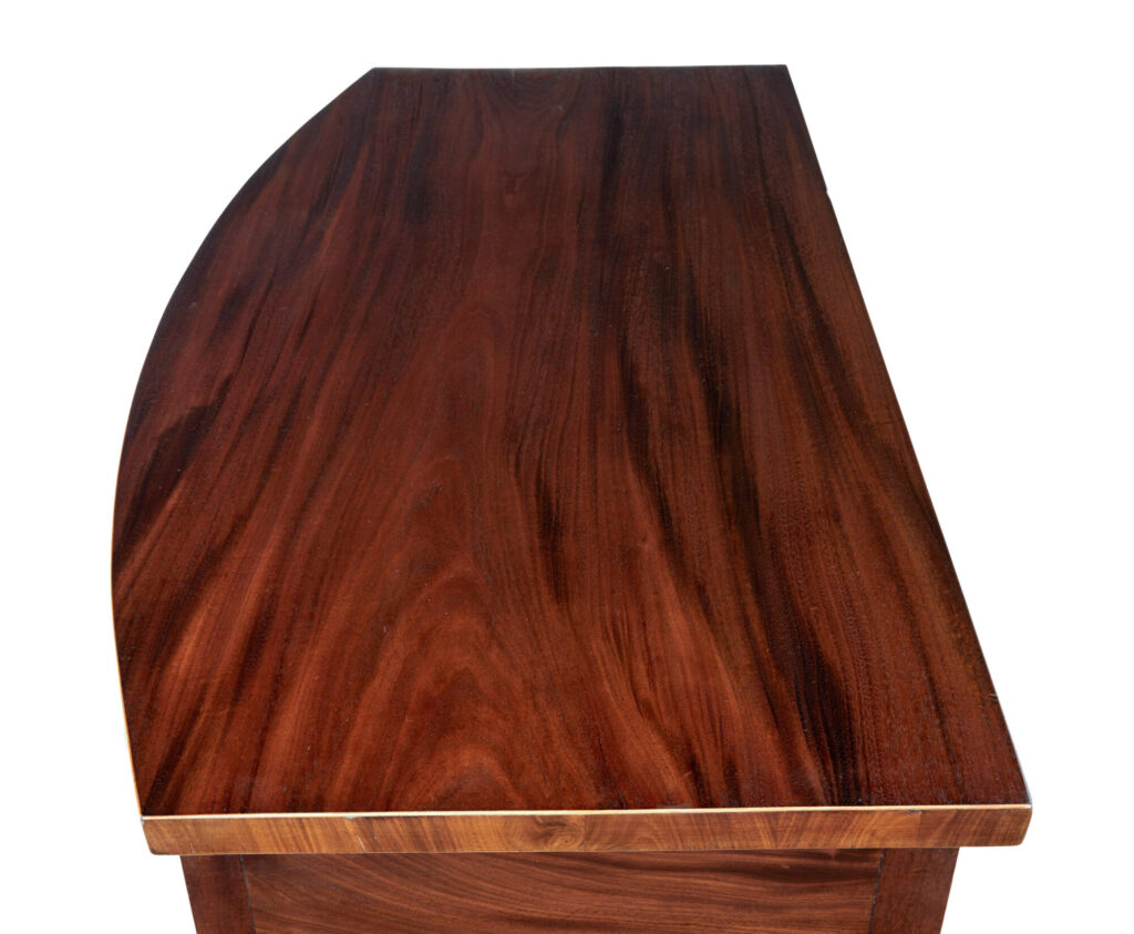 Mid 19th Century Mahogany Bowfront Sideboard — image 4