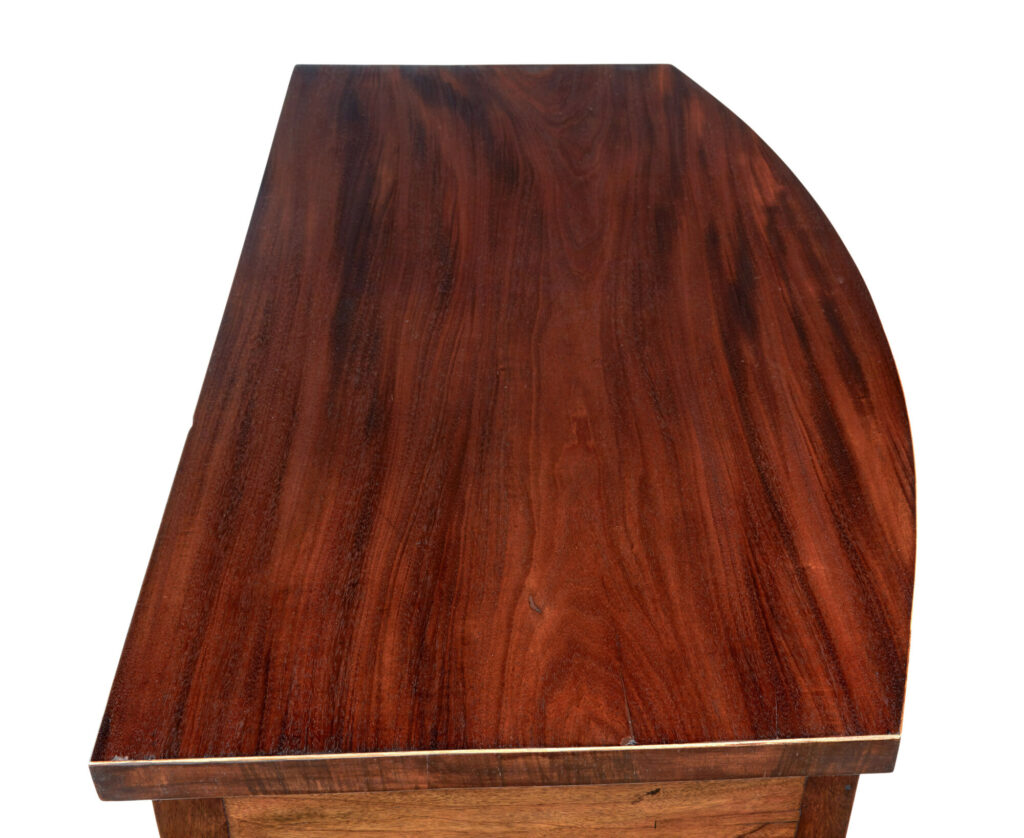 Mid 19th Century Mahogany Bowfront Sideboard — image 5