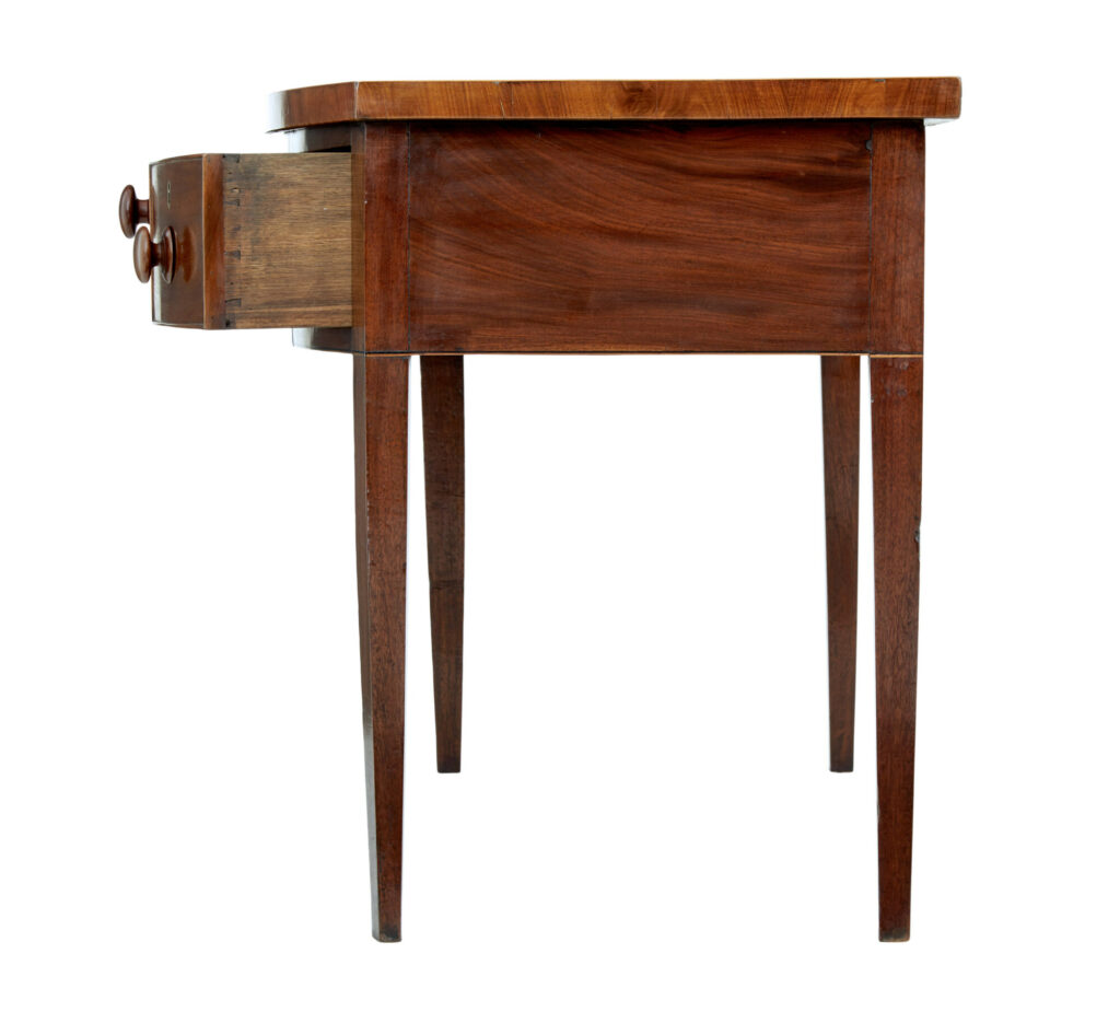 Mid 19th Century Mahogany Bowfront Sideboard — image 8