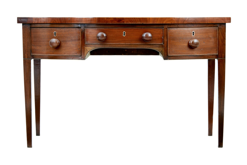 Mid 19th Century Mahogany Bowfront Sideboard