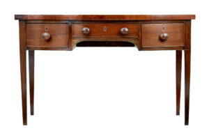 Mid 19th Century Mahogany Bowfront Sideboard — thumbnail 1