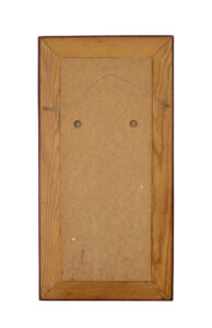 Swedish Mid Century Shaped Wall Mirror — thumbnail 2
