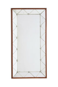Swedish Mid Century Shaped Wall Mirror — thumbnail 1