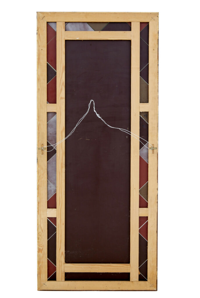 Large Swedish Mid Century Tall Dressing Mirror — image 2