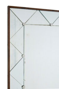 Large Swedish Mid Century Tall Dressing Mirror — thumbnail 4