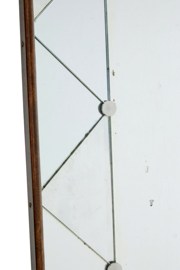 Large Swedish Mid Century Tall Dressing Mirror — image 3