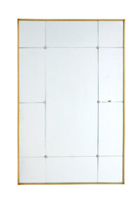 Swedish Mid Century Beech Wall Mirror — thumbnail 1