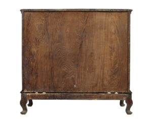 Large 19th Century Baroque Revival Danish Oak Chest of Drawers — thumbnail 6