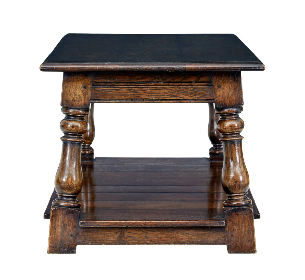 English Made Country Oak Coffee Table — image 5