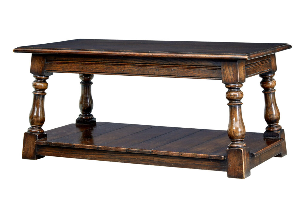 ENGLISH MADE COUNTRY OAK COFFEE TABLE