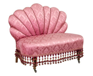3 Piece Art Deco Shell Back Salon Suite — thumbnail 10
