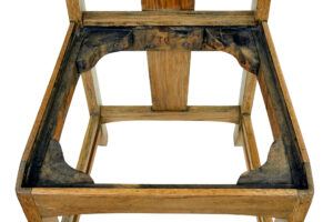 Late 19th Century Carved Oak Arts and Crafts Chair — thumbnail 3