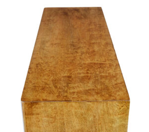 Mid Century Swedish Birch Open Bookcase — thumbnail 3