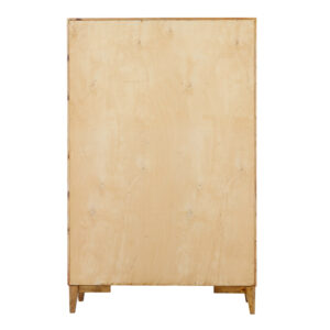 Mid Century Swedish Birch Open Bookcase — thumbnail 5