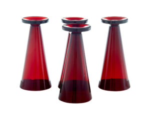 Set of 4 1950's Scandinavian Glasses by Monica Bratt — thumbnail 4