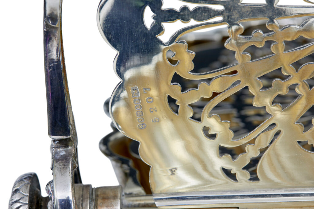 19th Century Silver Plated Decorative Bun Warmer — image 3