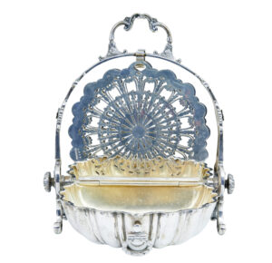 19th Century Silver Plated Decorative Bun Warmer — thumbnail 6