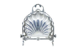 19th Century Silver Plated Decorative Bun Warmer — thumbnail 10