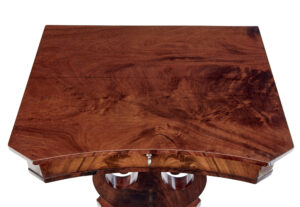 19th Century Empire Revival Mahogany Side Table — thumbnail 3
