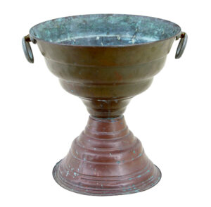 Large 19th Century Italian Copper Tazza — thumbnail 4