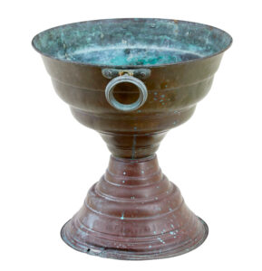 Large 19th Century Italian Copper Tazza — thumbnail 5
