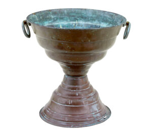Large 19th Century Italian Copper Tazza — thumbnail 6
