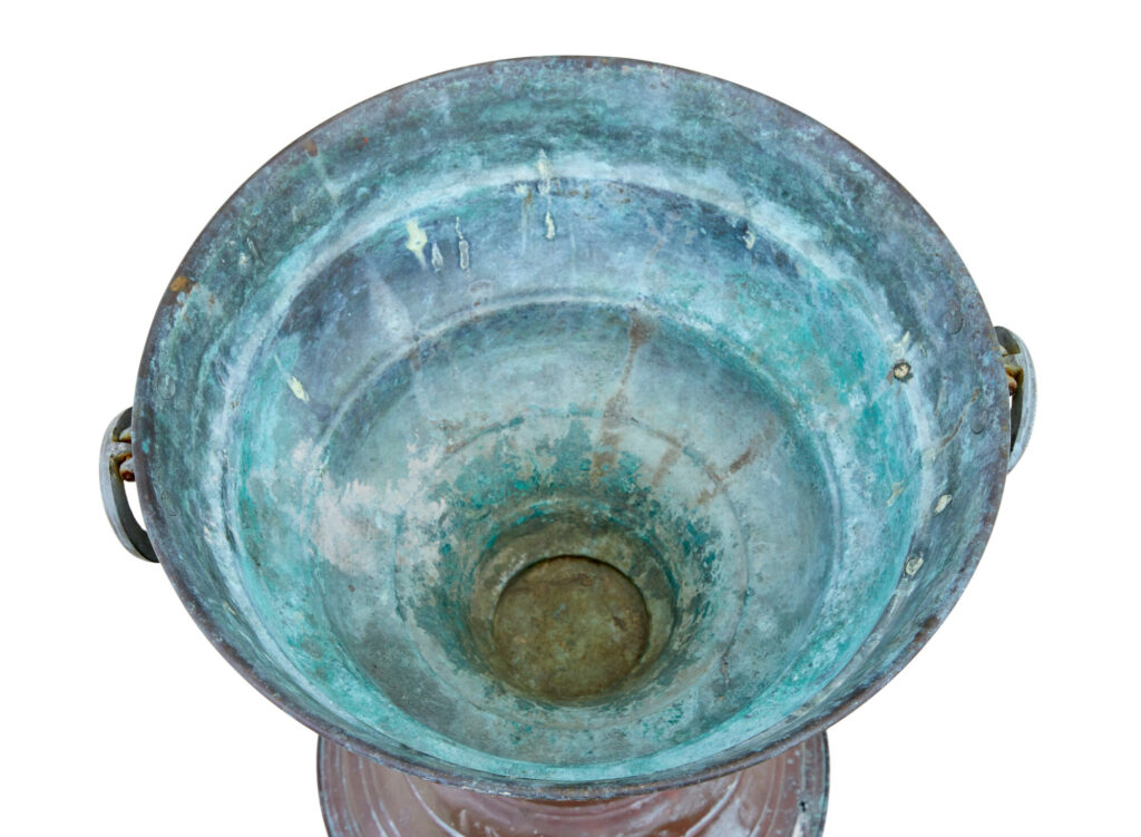 Large 19th Century Italian Copper Tazza — image 8