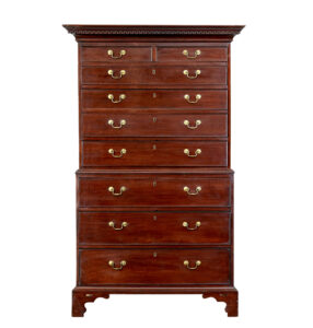 18th Century Georgian Mahogany Chest on Chest — thumbnail 8