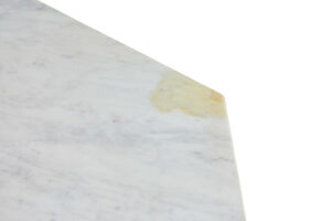Mid Century Italian Brass and Pietra Dura Marble Center Table — thumbnail 8