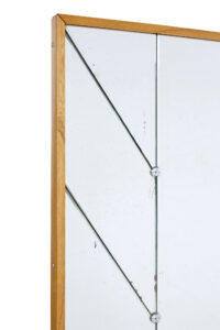Large Mid Century Scandinavian Wall Mirror — thumbnail 4