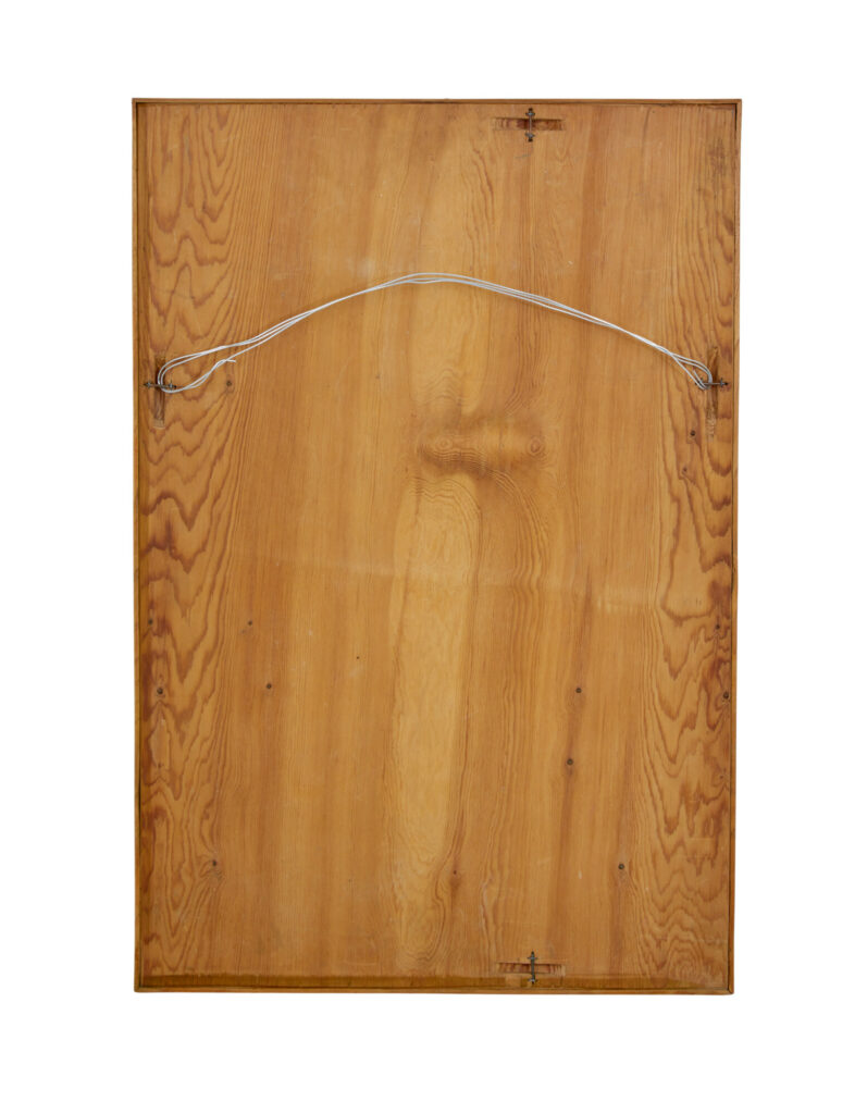 Mid Century Swedish Decorative Wall Mirror — image 2