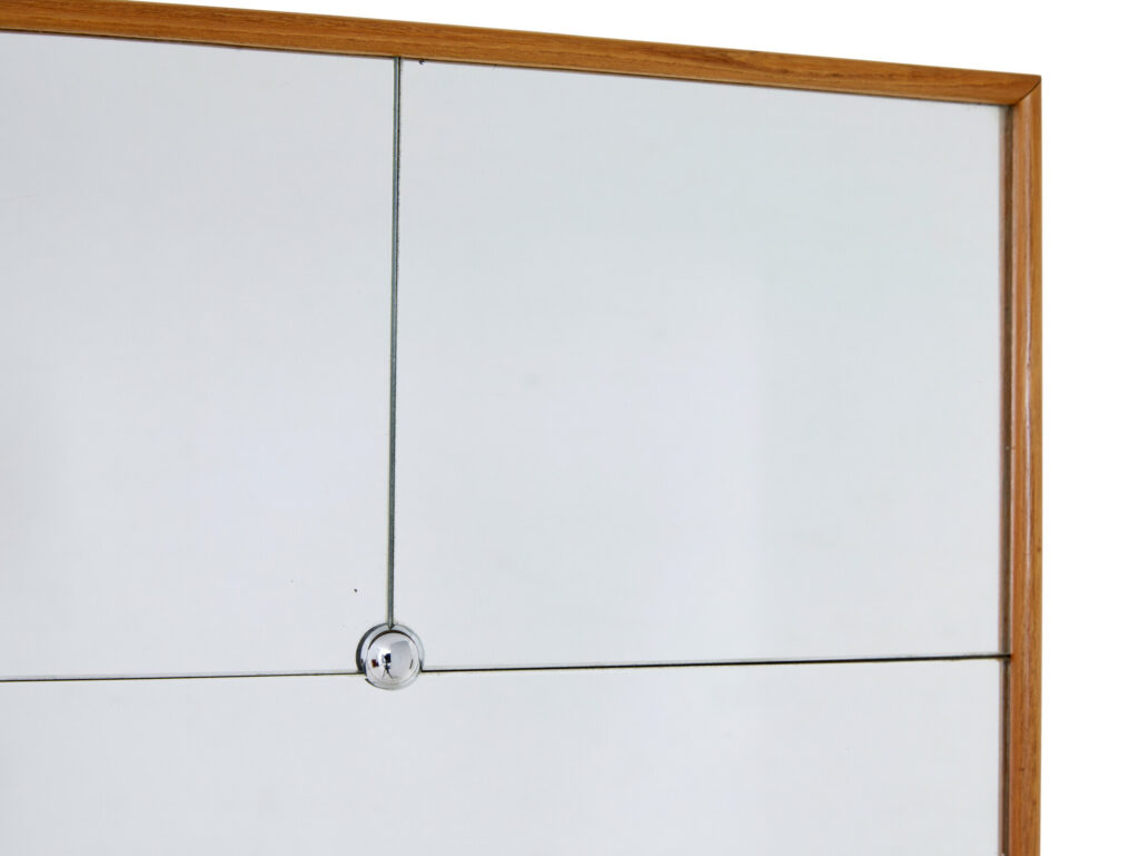Mid Century Swedish Decorative Wall Mirror — image 4
