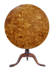 Swedish 19th Century Alder Root Tilt Top Table — thumbnail 5