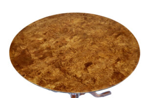 Swedish 19th Century Alder Root Tilt Top Table — thumbnail 3