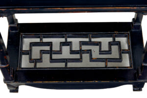 19th Century Chinese Black Lacquered Desk — thumbnail 4