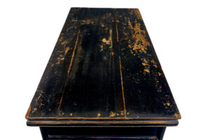 19th Century Chinese Black Lacquered Desk — thumbnail 5