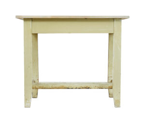 19th Century Green Painted Scandinavian Side Table — thumbnail 4